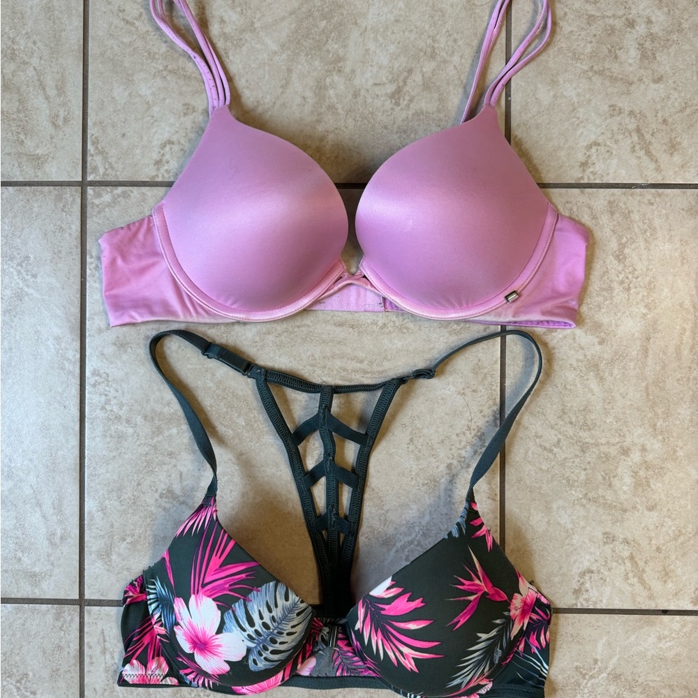 Bundle of 2 Victoria’s Secret 36B Push Up Bras